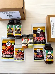 Uncle Goodie’s Ultimate Flavor Sampler Bundle | Jerk BBQ Sauce, Scotch Bonnet Pepper & Seasoning Mix Set