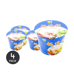 4-Pack DD Guo Bian Hu Instant Rice Noodle Snacks - Fuzhou Specialty 68g/Pack