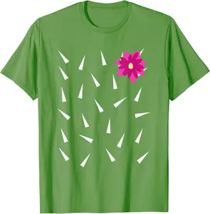 Floral Cactus Costume Cute Halloween Matching Cacti Costume T-Shirt - Anarosavill Shop 34B0B2KWD7MM