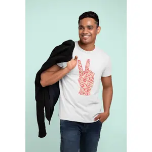 Adult Love Peace Jesus Tee