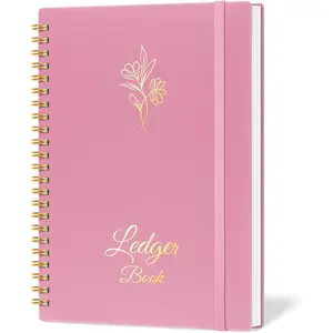 Accounting  Book for Small Business Bookkeeping & Personal Use, Expense  Notebook for Family Budget, Bookkeeping Record Book, Income and Expense Log Book - 8.4" x 6.1" ()