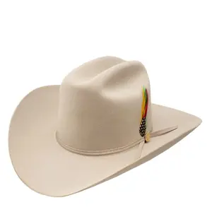 Texana Stetson 6x 160 Aniversario Silverbelly con Pluma