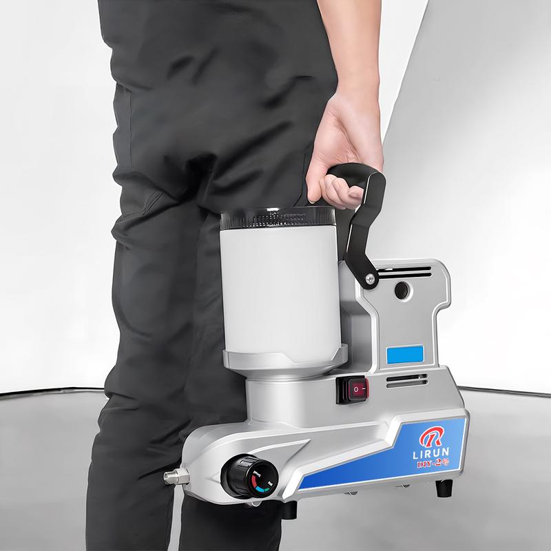 Portable Airless Paint Sprayer, 2.5 L/Min High Flow, 3 Adjustable Speeds, 2L Capacity with 5m Hose, Wall Sprayer for DIY Projects and Emulsion Paint