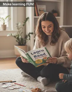 Learn to Read Activity Book: 101 Fun Phonics Lessons to Teach Your Child to Read (Phonics Makes Readers) Book