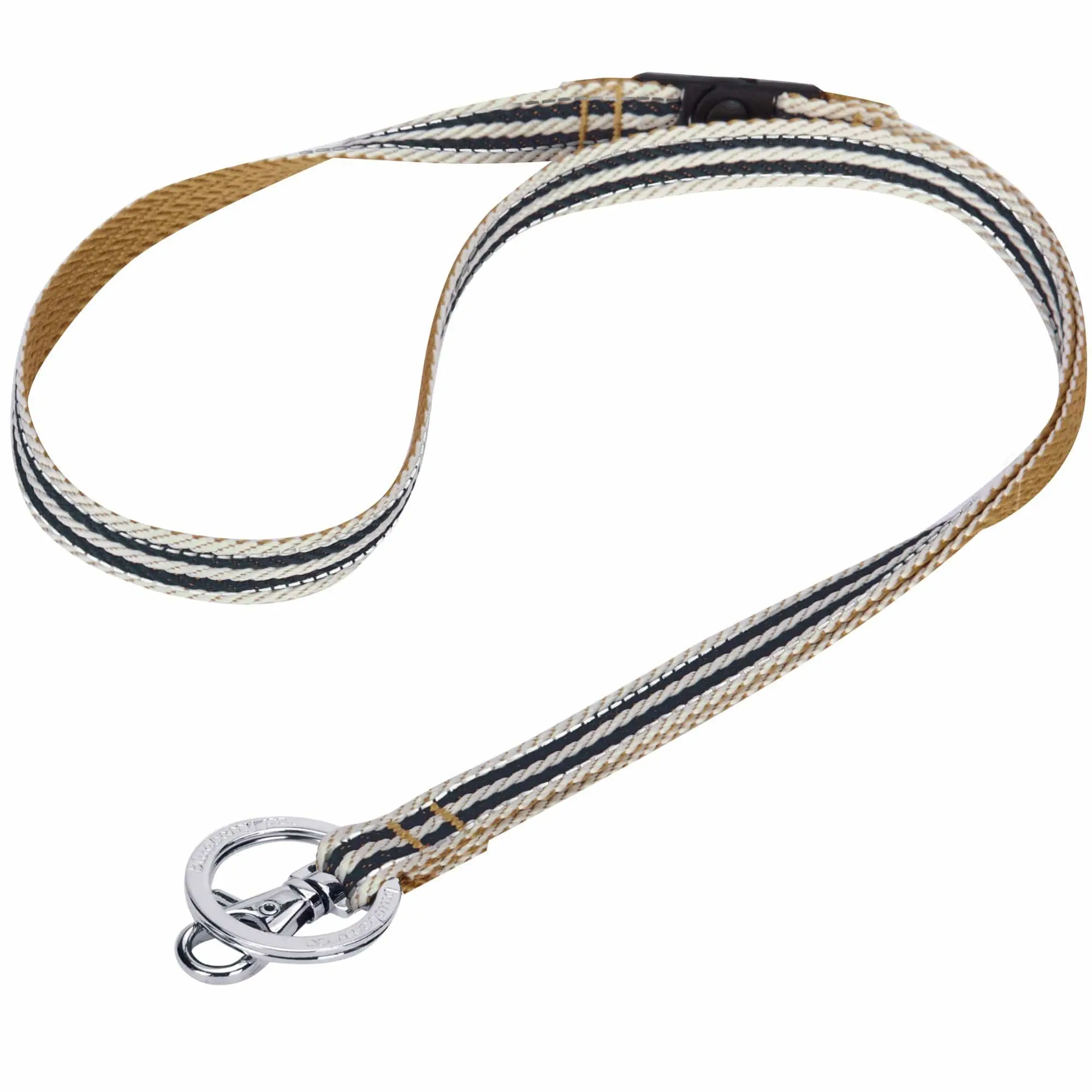 3M Reflective Multi Colored Stripe Lanyard Half Inch Wide