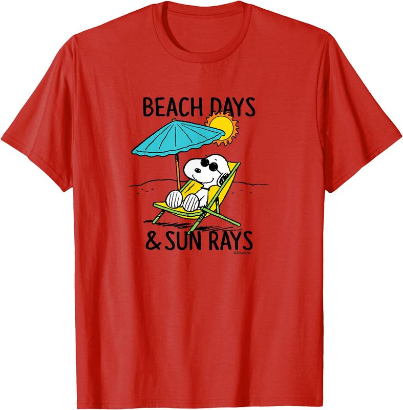 Snoopy Beach Days Sun Rays T-Shirt Unisex