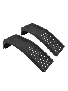 2 Pack Heavy Duty Car Ramps Set 8000 LBS Auto Ramp Heavy Duty Steel Ramps, Max Lift Height 8 In For Oil Change, Car Repair, Easy Home Garage Maintenance Truck