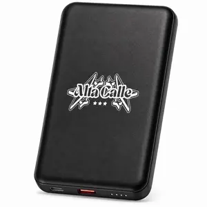 Alta Calle 5000mAh Magnetic Power Bank - 20W Fast Charging, USB-C & Lightning Ports, Portable Charger for iPhone and Android Devices
