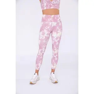 Tie-Dye Full Length High-Waist Leggings