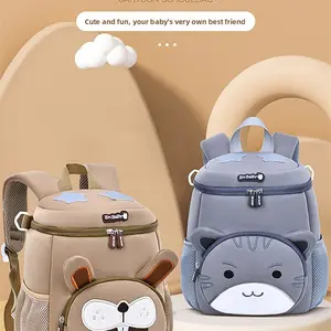Sesame Baby New Kindergarten Cartoon Backpack Lightweight Mini Diving Material Small Bag Children's Storage Double Shoulder