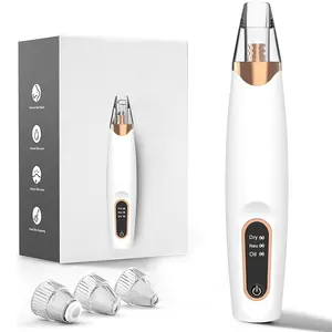 Blackhead Remover Pore Vacuum Upgraded Facial Pore Cleaner Electric Comedone Whitehead Extractor Tool,USB Rechargeable Blackhead Vacuum Kit for Women & Men