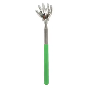 VOCOSTE 1 Pc Hand Shaped Back Scratcher for Bathroom Travel Hotel Green