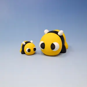 Bee — Pocket Pal Flexi Bee — Mini Articulating Fidget Figurine