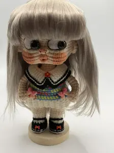 Handmade Crochet Doll - Cute for Home Decor.