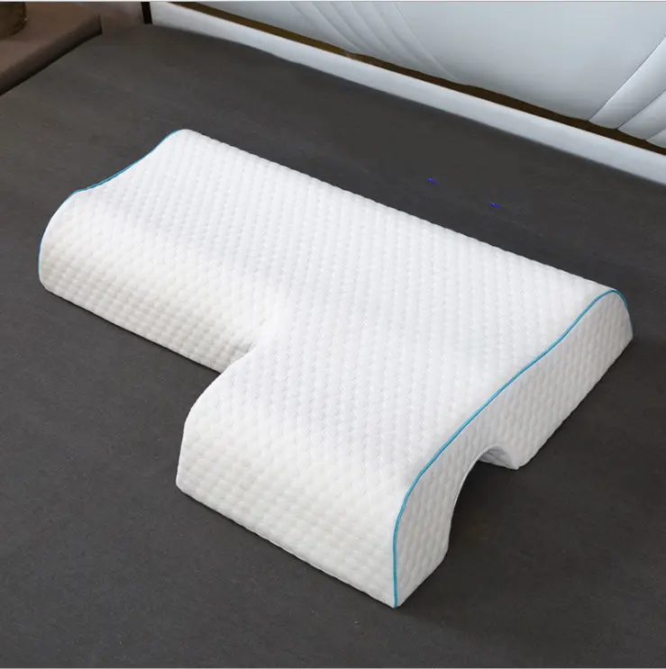 Couples Arched Cuddle Pillow with Memory Foam