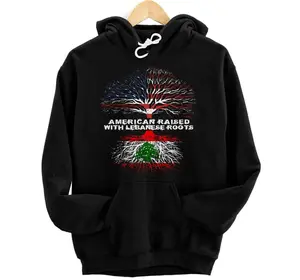 American Raised with Lebanese Roots Lebanon Hoodie, Sweatshirt, T-Shirt
