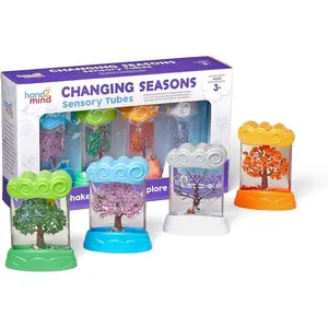 Changing Seasons Sensory Tubes, Calm Down Corner Supplies, Quiet Fidgets, Travel Toddler Toys, Preschool Classroom Must Haves, Hands-On Stress Relief Toy, Anxiety Relief Items for Kids