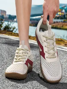 Men's Wide Toe Box Breathable Mesh Non Slip Casual Hiking Shoes Lightweight Breathable Shoes Comfort Outdoor Daily Walking Training Sneakers Sports Shoe