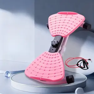 Waist Twisting Machine for Toning the Abdomen, Waist Twister with Double Non-Slip Silent Standing Fitness Equipment, Ab Roller Exercise