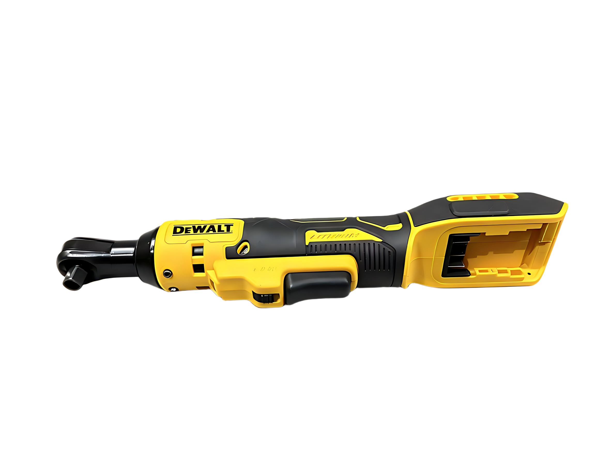 DEWALT DCF512 20V Brushless Right Angle Ratchet Wrench - 0-300RPM Variable Speed, 95Nm Max Torque, 1/2" Dual Drive, Tool Only or Kit with 1 Battery and Charger for Automotive Repair and Maintenance DEWALT DCF512 20V Brushless Right Angle Ratchet Wrench - 0-300RPM Variable Speed, 95Nm Max Torque, 1/2" Dual Drive, Tool Only or Kit with 1 Battery and Charger for Automotive Repair and Maintenance