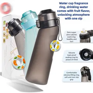 [Fruit Flavor Sports Water Bottle] Sports Water Bottle with Multiple Flavor Water Drops, 0 Sugar, 0 Calories, Fruit Flavor Drinking Artifact
