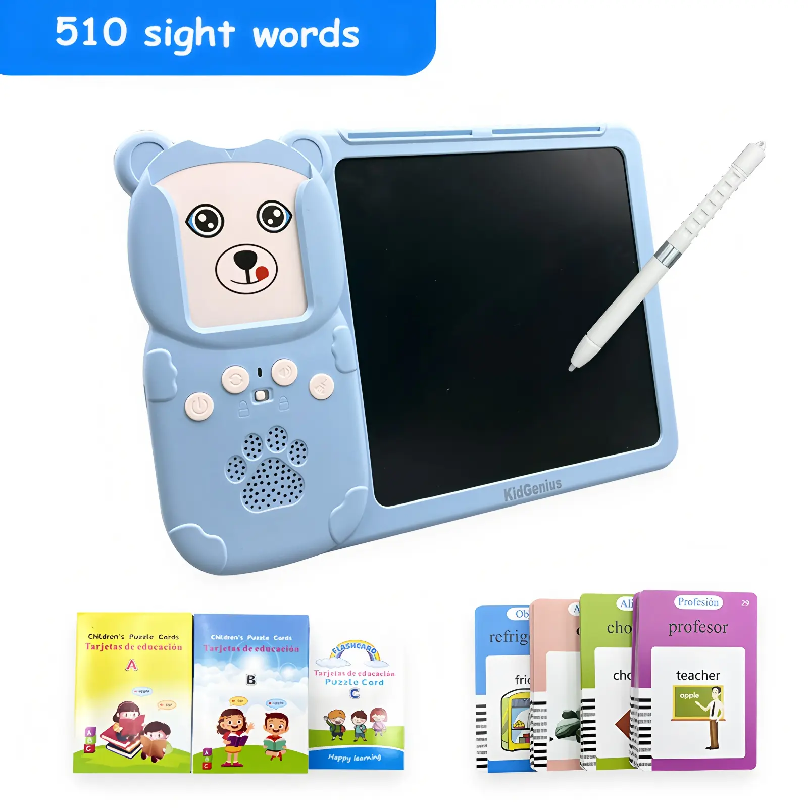 English & Spanish(Blue Pro)