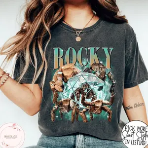 Rocky Project Hail Mary Movie Vintage Bootleg 90s Shirt, Sci-Fi Space Novel Fan Tee, Funny Nerd Book Lover Graphic T-Shirt 5AB