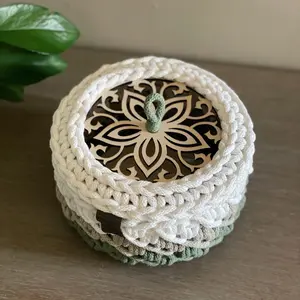 Wooden Decorative Bases | 6 inch (10mm holes)