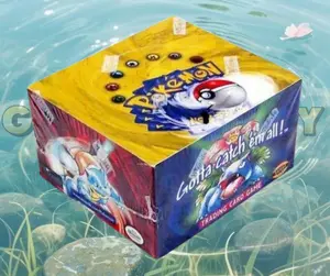 Base Booster Box, Unlimited, Sealed, Blue wing.