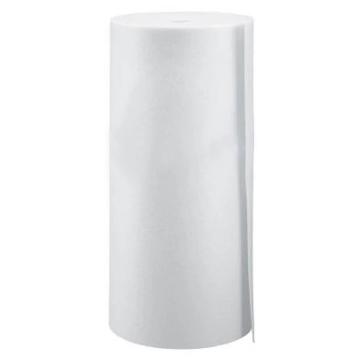 212 MAIN Waveless Closed Cell Lightweight White Foam Wall Panels Roll - 0.125 x 48 in. x 125 ft