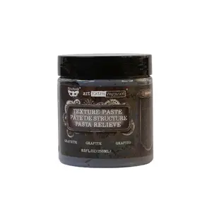 Art Extravagance- Texture Paste - Graphite 8.45oz (250ml)