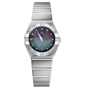 Omega Constellation Quartz 24mm Steel - Tahiti Mother-of-Pearl & Diamonds WHP039675