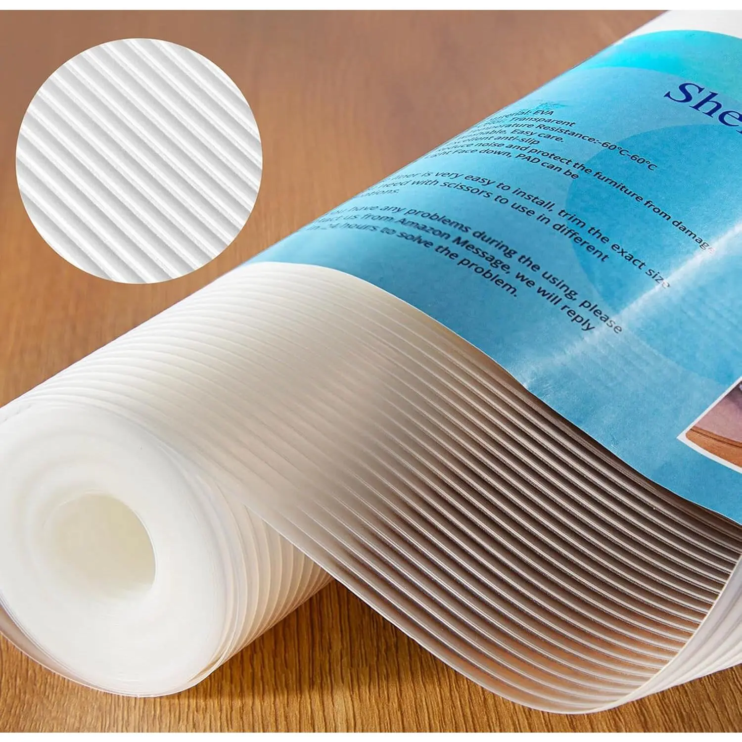 Shelf Liner, 12 Inches x 20 FEET Non-Slip Kitchen Cabinet Liner, Washable Oil-Proof Non-Adhesive Contact Paper for Kitchen Drawer, Cabinet, Shelves, Cupboard, Refrigerator, Storage, Desks, Countertop