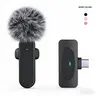 Professional Wireless Lavalier Microphone with Intelligent Noise Cancelling, Noise Cancelling Mics, Plug & Play for iPhone and Android Smartphones, Rechargeable Lapel Mic, Noise Canceling Mic for Video Recording, Teaching, Interviews and Podcasts