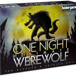 One Night Ultimate Werewolf Cards Collection, Board Game Ultimate Daybreak Vampire Edition, Fun Party Game for Adults and Kids