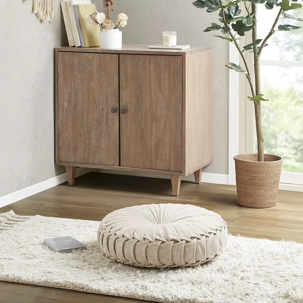 Round Floor Pillow Cushion in Soft Poly Chenille – Plush Seating for Meditation, Yoga, Kids’ Rooms, and Boho Decor, Multiple Options Available