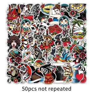 Tattoo Sticker, Creative Tattoo Sticker, Waterproof DIY Decorative Sticker for Cars, Computer, Phone Case, Car Exterior Accessories, Truck Car Decal