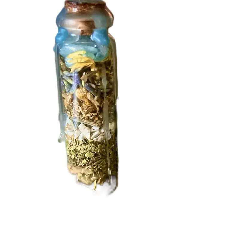 Black Hen’s Calm Nest – Spell Jar for Anxiety & Stress Relief