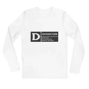 DogeCoin Label Long Sleeve T-Shirt