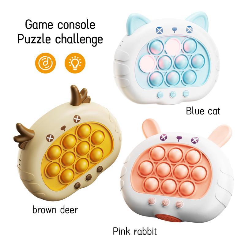 Fast Quick Push Game Bubble Stress Relief Toys for Kids 3rd Generation Cute Animals Version Trendy Fun Interactive Activity