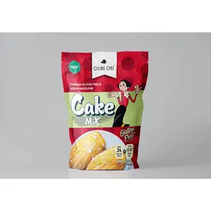 Olive Oyl Premium Gluten-Free & Vegan Cake Mix | Pack of 1 | Celiac Safe | Bake French Madeleines, Cakes and Breakfast Muffins Baking Natural