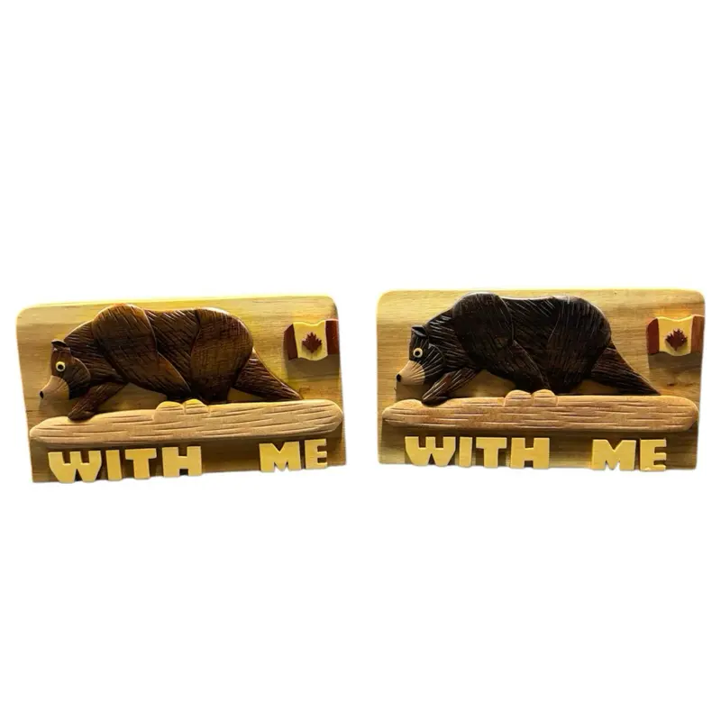 Bear With Me Wooden Puzzle Box