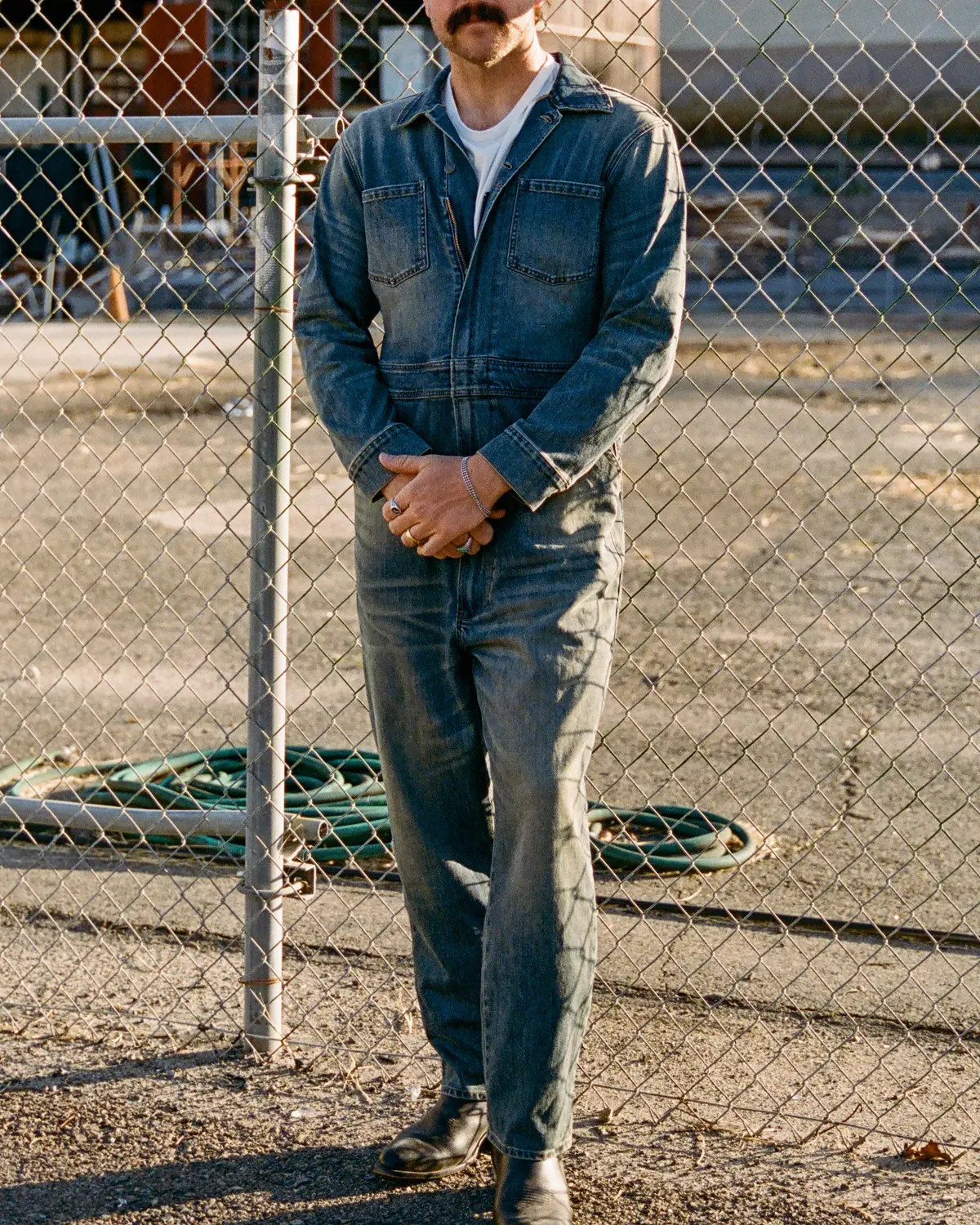 Mechanics Denim Coverall