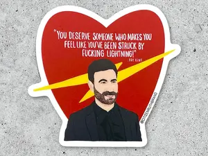 Roy Kent Lightning Sticker