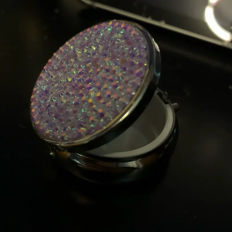 Bedazzled Pill Container