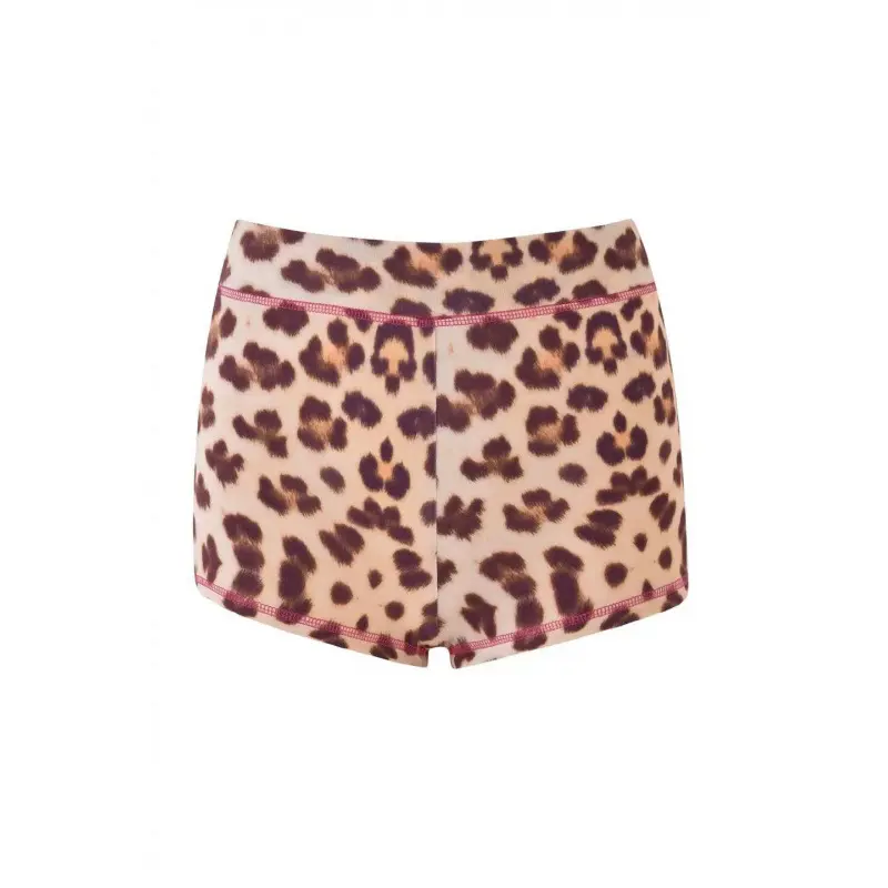 Leopard print shorts