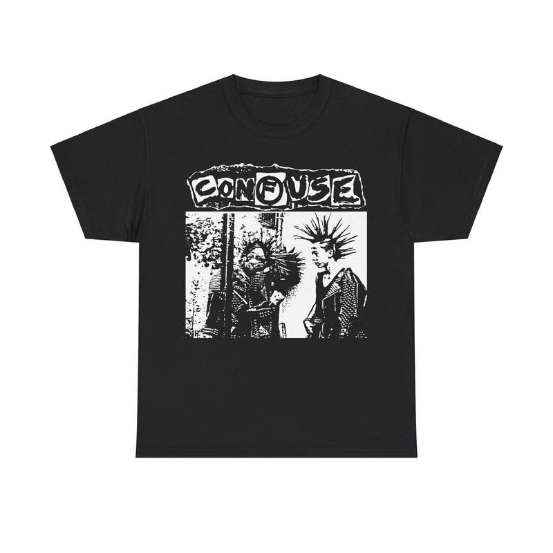 Confuse Tee - Japanese Hardcore Punk: Gism, Gauze, Stalin & More (80s D-Beat)