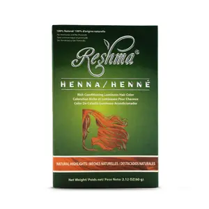 Reshma Beauty 30-Minute Henna Highlights - Natural Glow Semi-Permanent Hair Color-Haircare