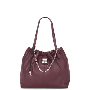 Marc Jacobs The Cristina Tote in Dark Plum Marc Jacobs The Cristina Tote in Dark Plum