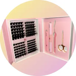 QueenDom Minks DIY Lash Cluster Kit (Mega Volume) Eyelash Extensions